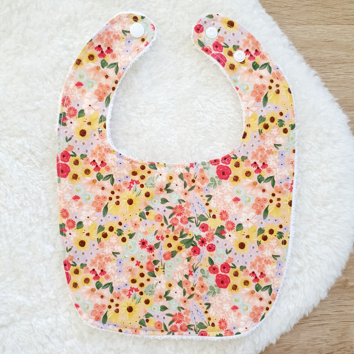 Bib, Handmade Baby Bib, Feeding Bib, Cotton / Bamboo, Ultra Absorbent