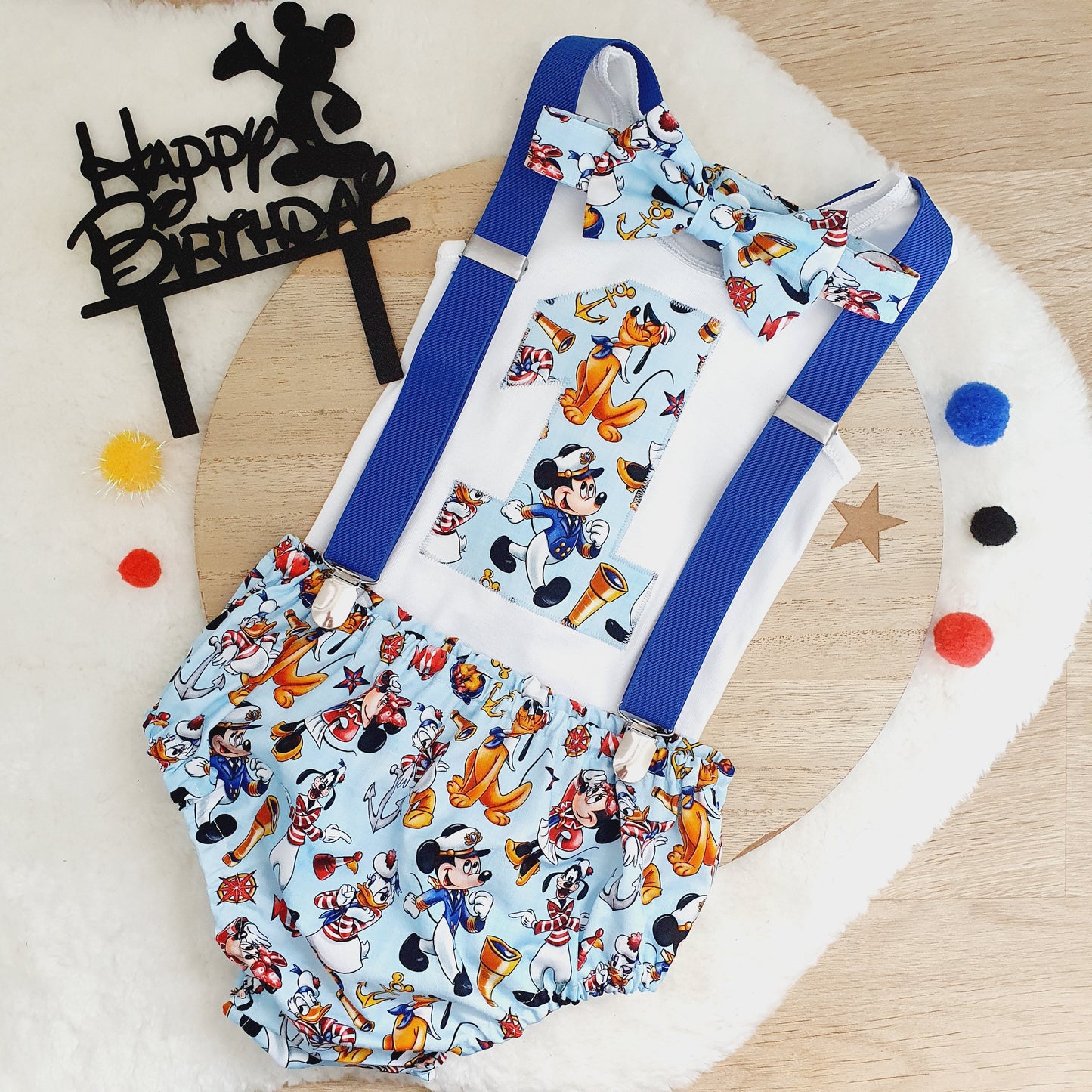 Boys Cake Smash Outfit Size 1