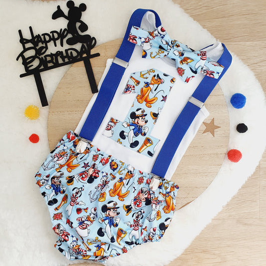 Boys Cake Smash Outfit Size 1