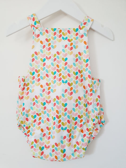 LOVE BUGS Baby Romper, Size 0