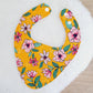 Bandana Dribble Bib, Handmade Baby Bib, Cotton / Bamboo, Ultra Absorbent