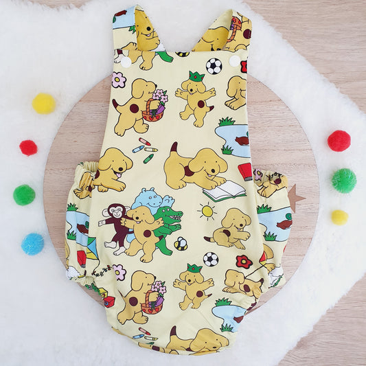 SPOT ON YELLOW Baby Romper, Size 0