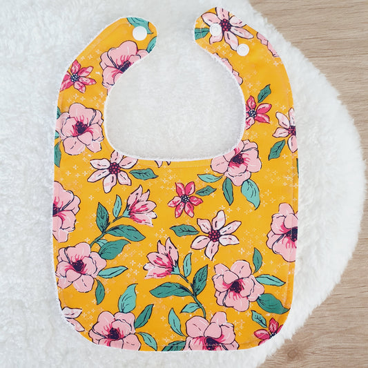 Bib, Handmade Baby Bib, Feeding Bib, Cotton / Bamboo, Ultra Absorbent