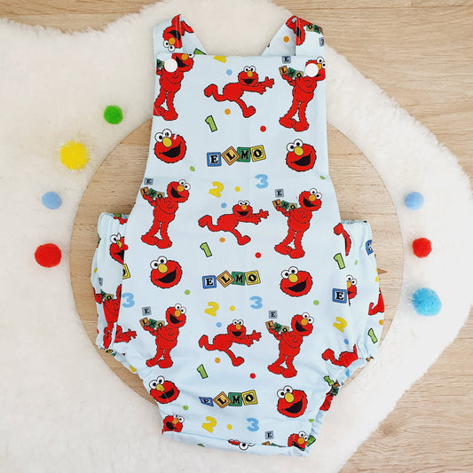 ELMO print Baby Romper, Size 1