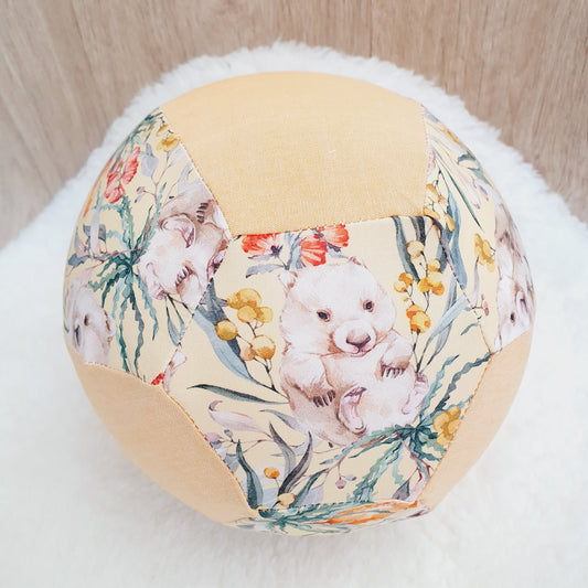 Balloon Ball Cover - Balloon Balls -  Handmade Fabric Balloon Cover - WOMBAT