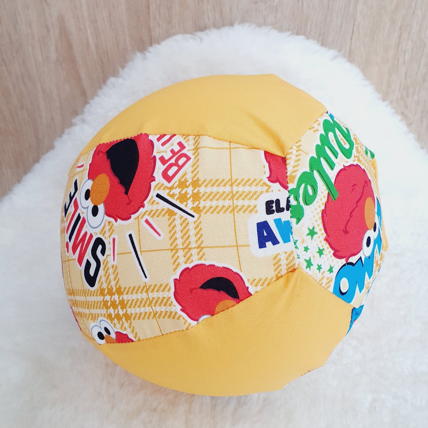 Balloon Ball Cover - Balloon Balls -  Handmade Fabric Balloon Cover - ELMO print
