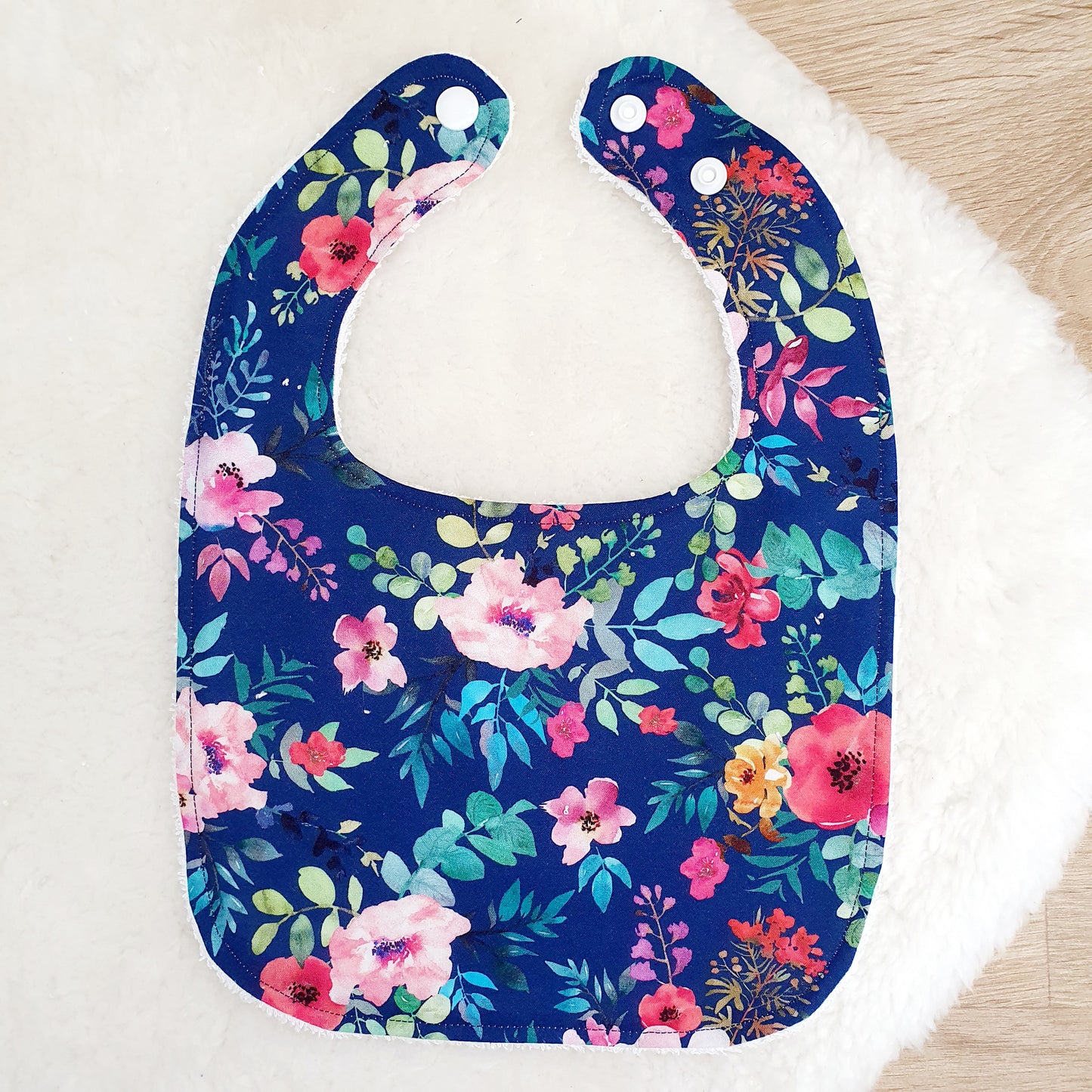 Bib, Handmade Baby Bib, Feeding Bib, Cotton / Bamboo, Ultra Absorbent
