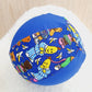 Balloon Ball Cover - Balloon Balls -  Handmade Fabric Balloon Cover - BANANAS print