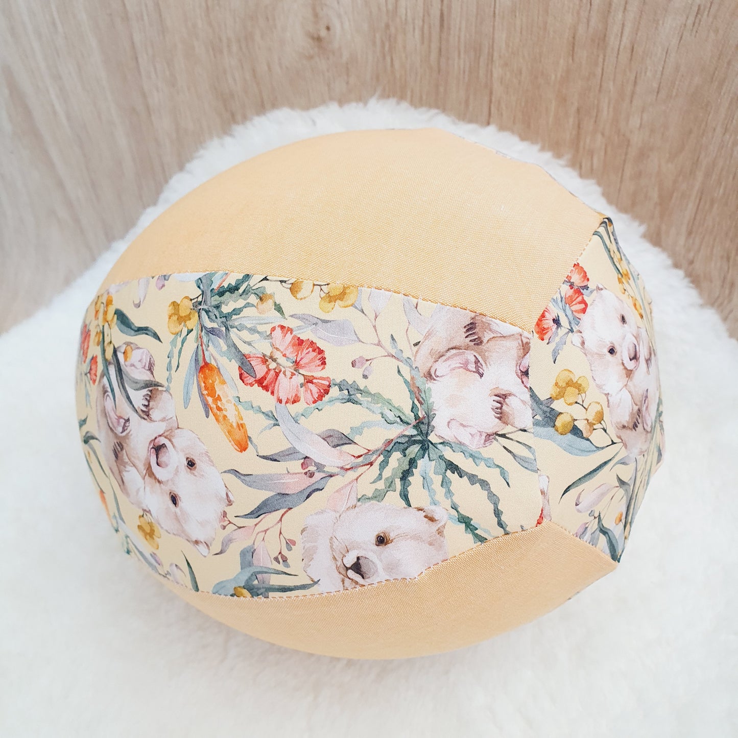 Balloon Ball Cover - Balloon Balls -  Handmade Fabric Balloon Cover - WOMBAT