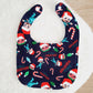 CHRISTMAS COCOMELON print Bib, Handmade Baby Bib, Feeding Bib