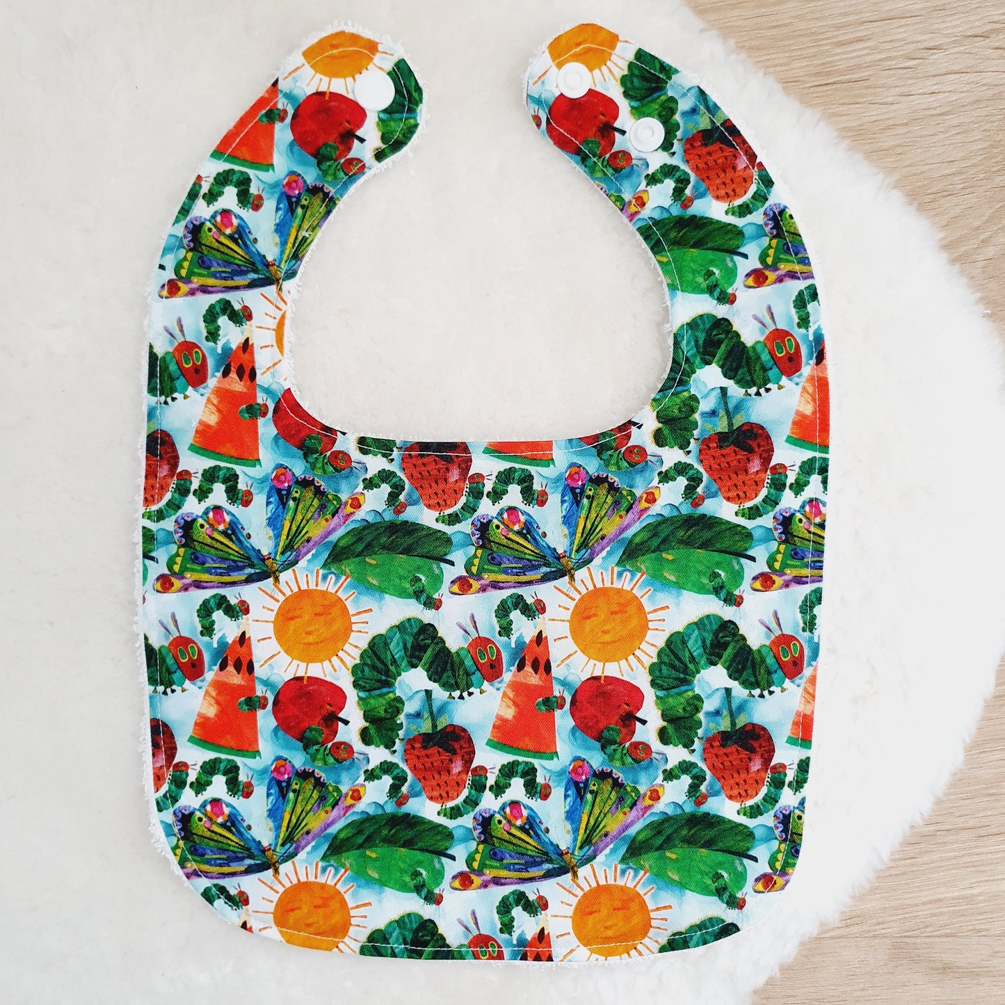 Bib, Handmade Baby Bib, Feeding Bib, Cotton / Bamboo, Ultra Absorbent