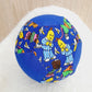 Balloon Ball Cover - Balloon Balls -  Handmade Fabric Balloon Cover - BANANAS print