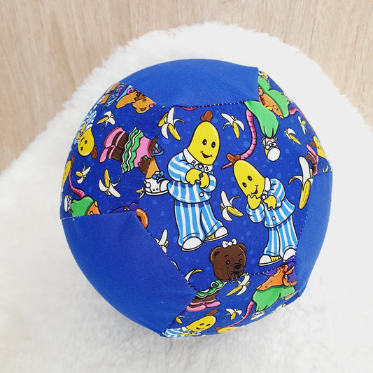 Balloon Ball Cover - Balloon Balls -  Handmade Fabric Balloon Cover - BANANAS print