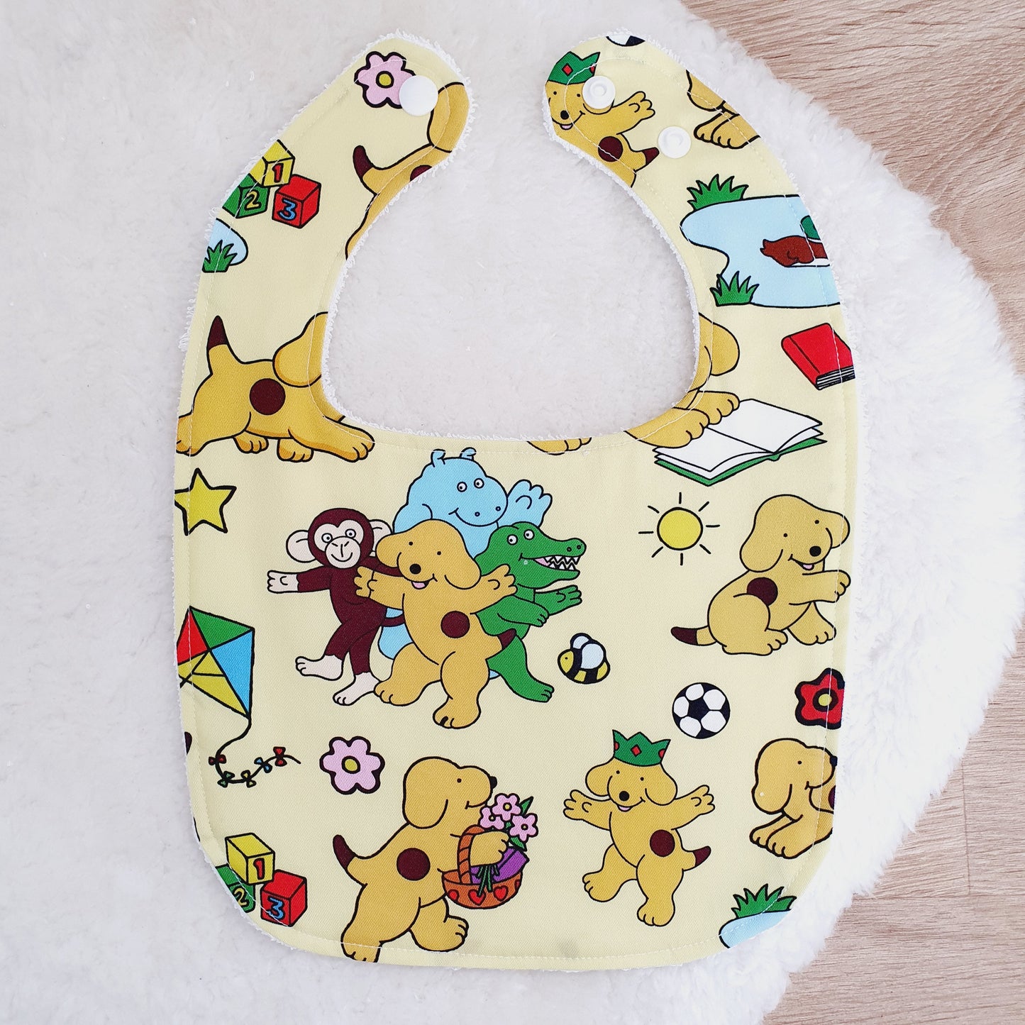 Bib, Handmade Baby Bib, Feeding Bib, Cotton / Bamboo, Ultra Absorbent