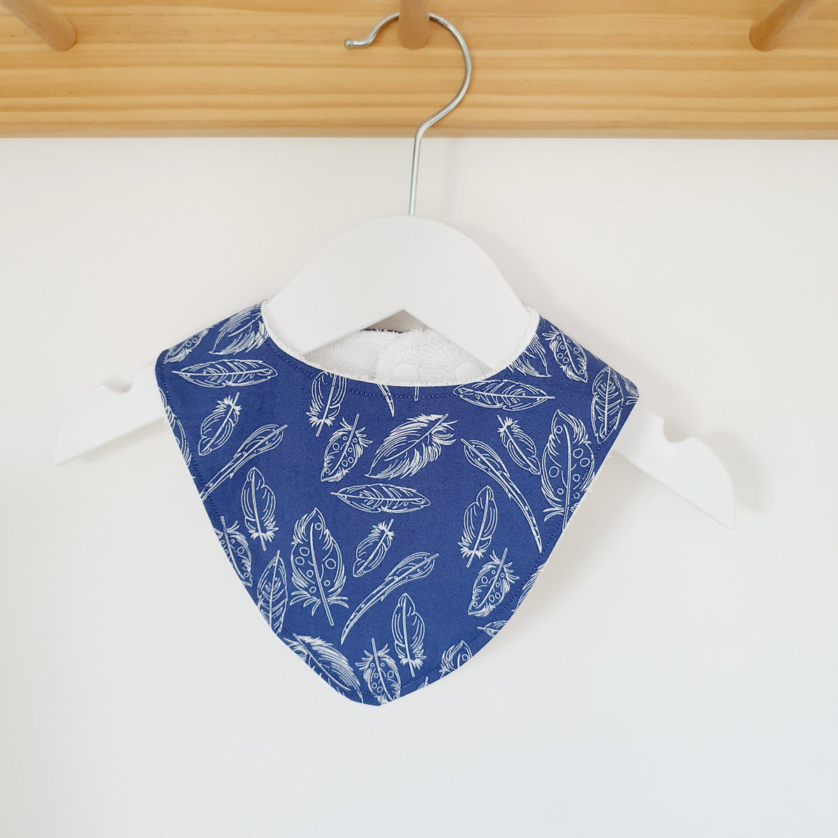 Bandana Dribble Bib, Handmade Baby Bib, Cotton / Bamboo, Ultra Absorbent