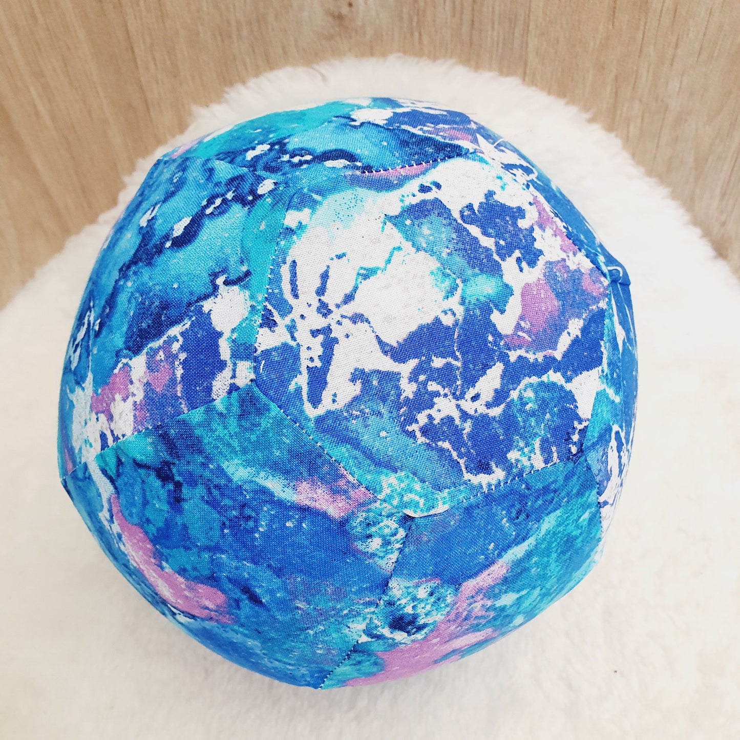 Balloon Ball Cover - Balloon Balls -  Handmade Fabric Balloon Cover - GALAXY