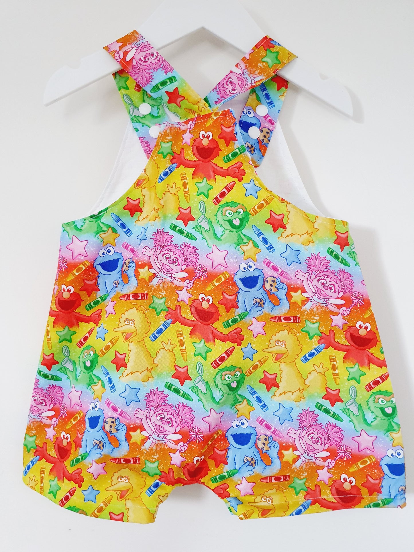Overalls, Baby / Toddler Overalls, Short Leg Romper, Size 2