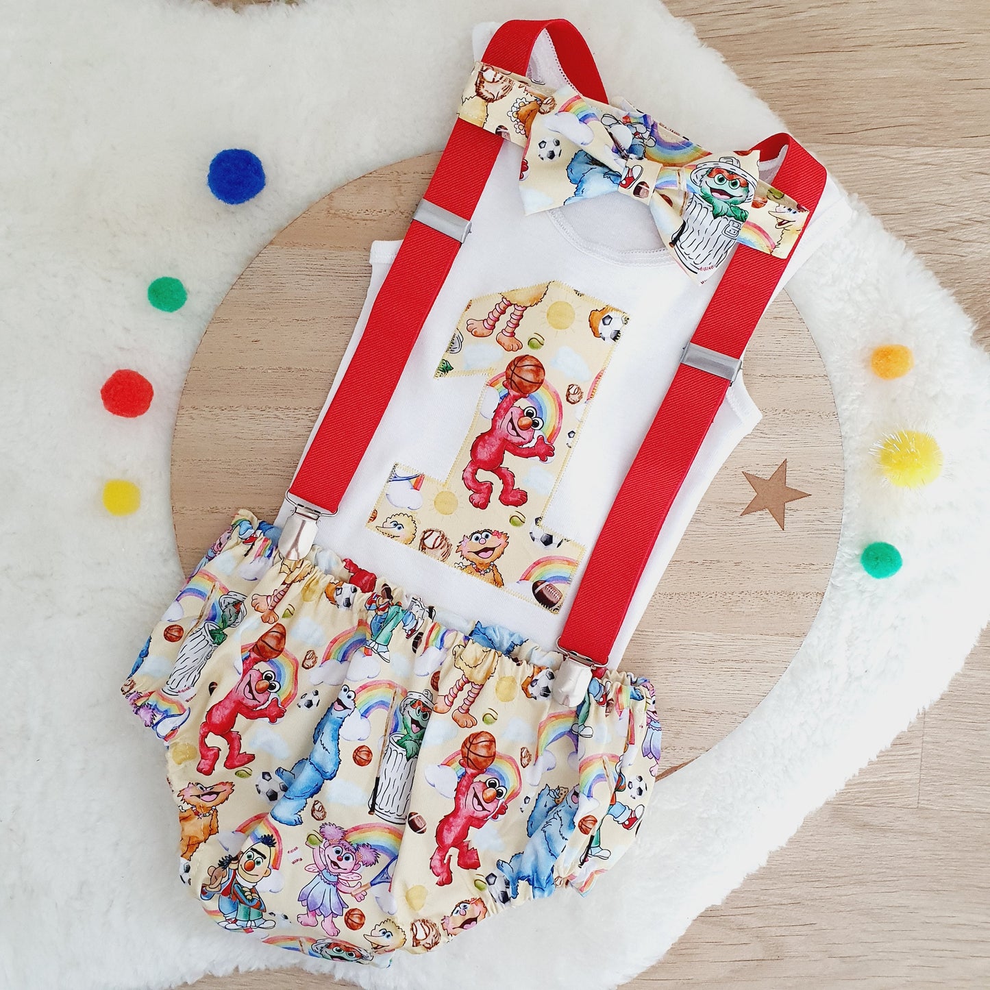 Boys 1st Birthday Outfit, Size 1