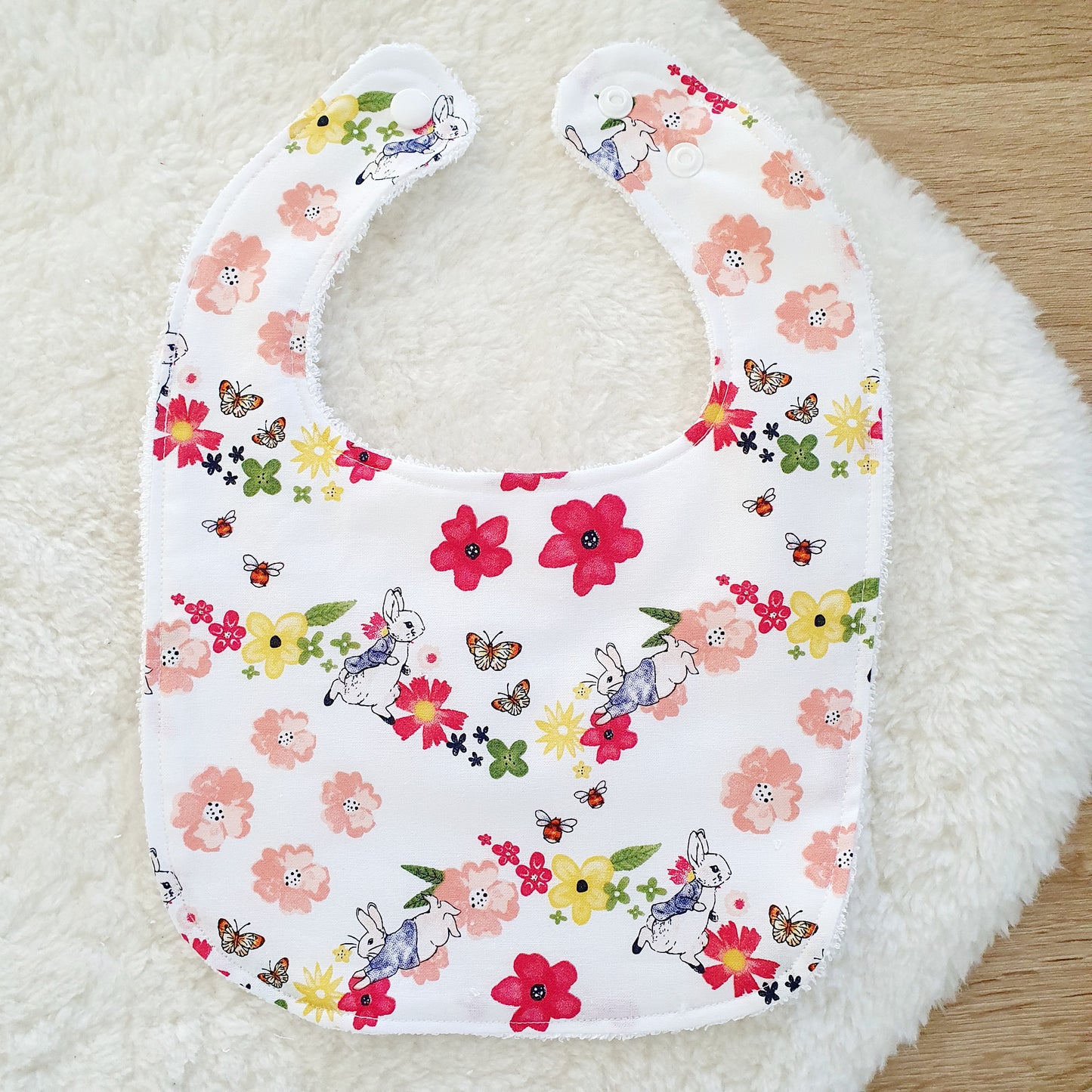 Bib, Handmade Baby Bib, Feeding Bib, Cotton / Bamboo, Ultra Absorbent