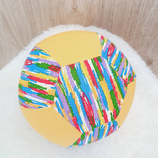 Balloon Ball Cover - Balloon Balls - Handmade Fabric Balloon Cover - BRUSH STROKES