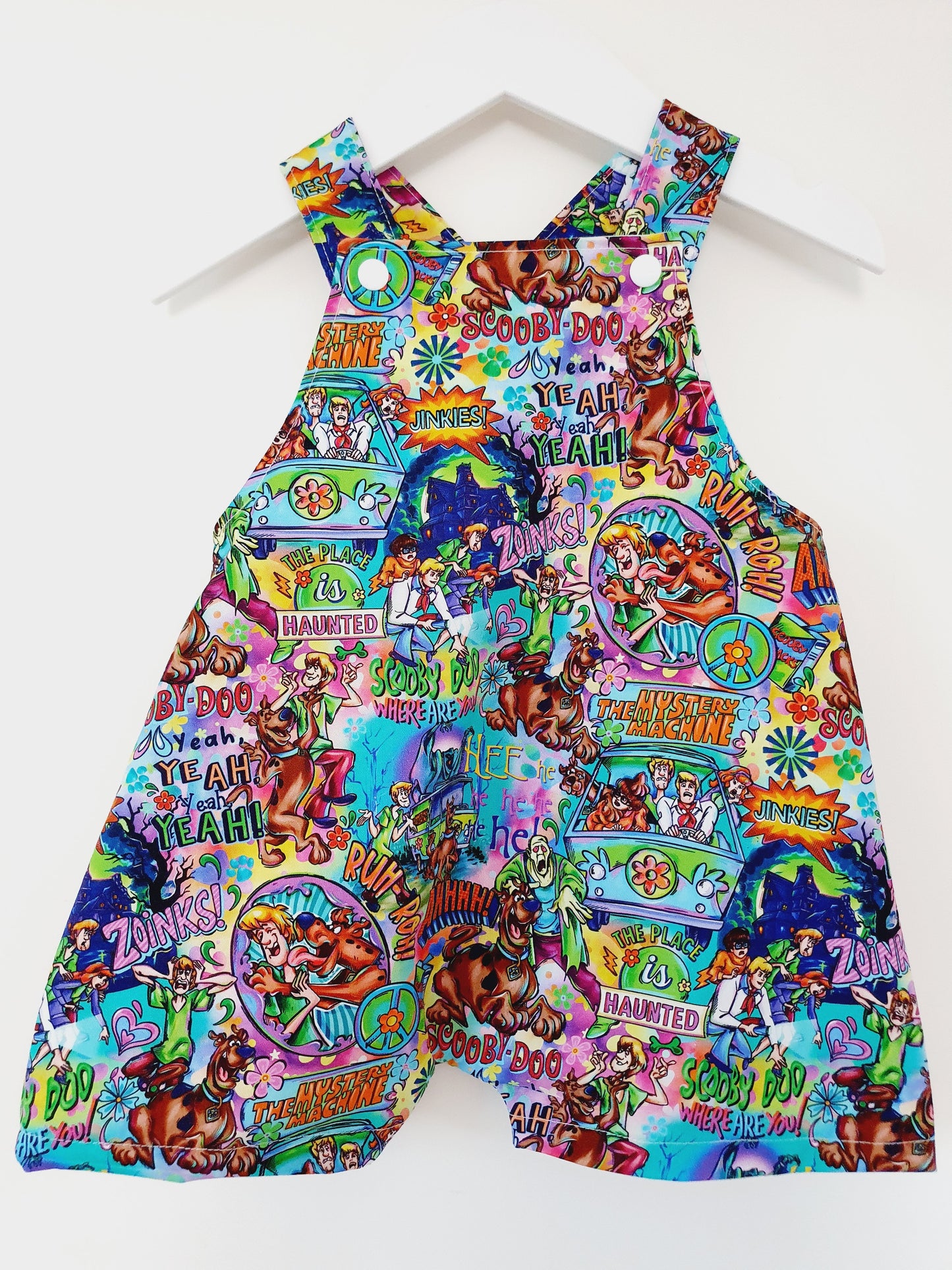 Baby / Toddler Overalls, Short Leg Romper, Size 1