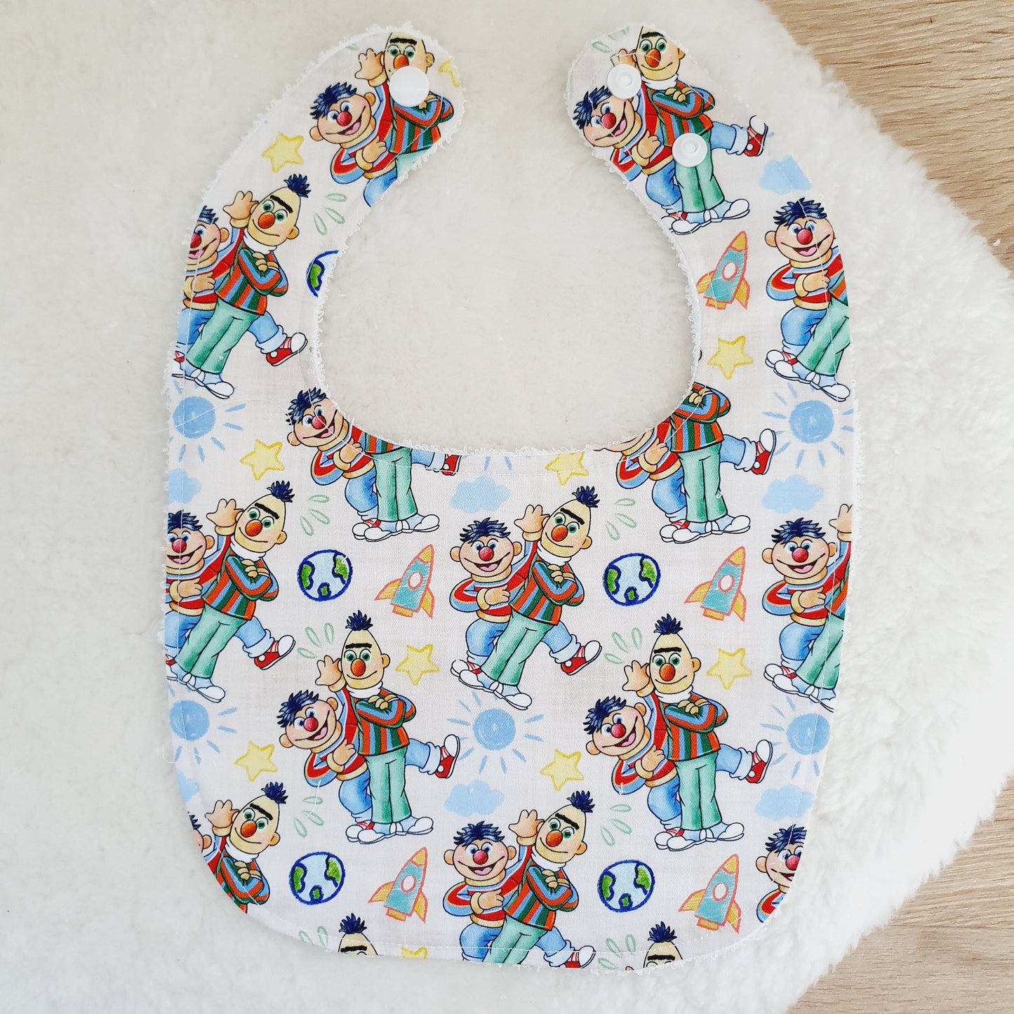 Bib, Handmade Baby Bib, Feeding Bib, Cotton / Bamboo, Ultra Absorbent