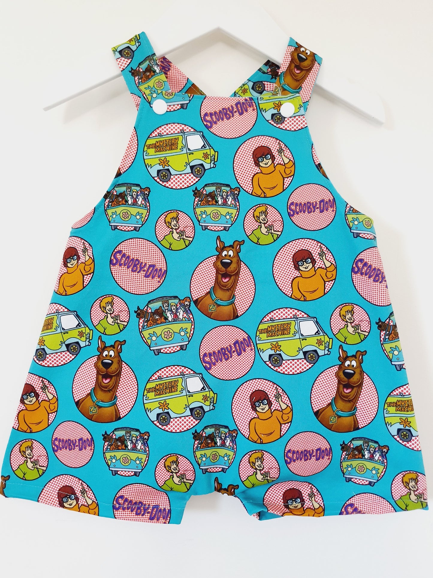 Baby / Toddler Overalls, Short Leg Romper, Size 1