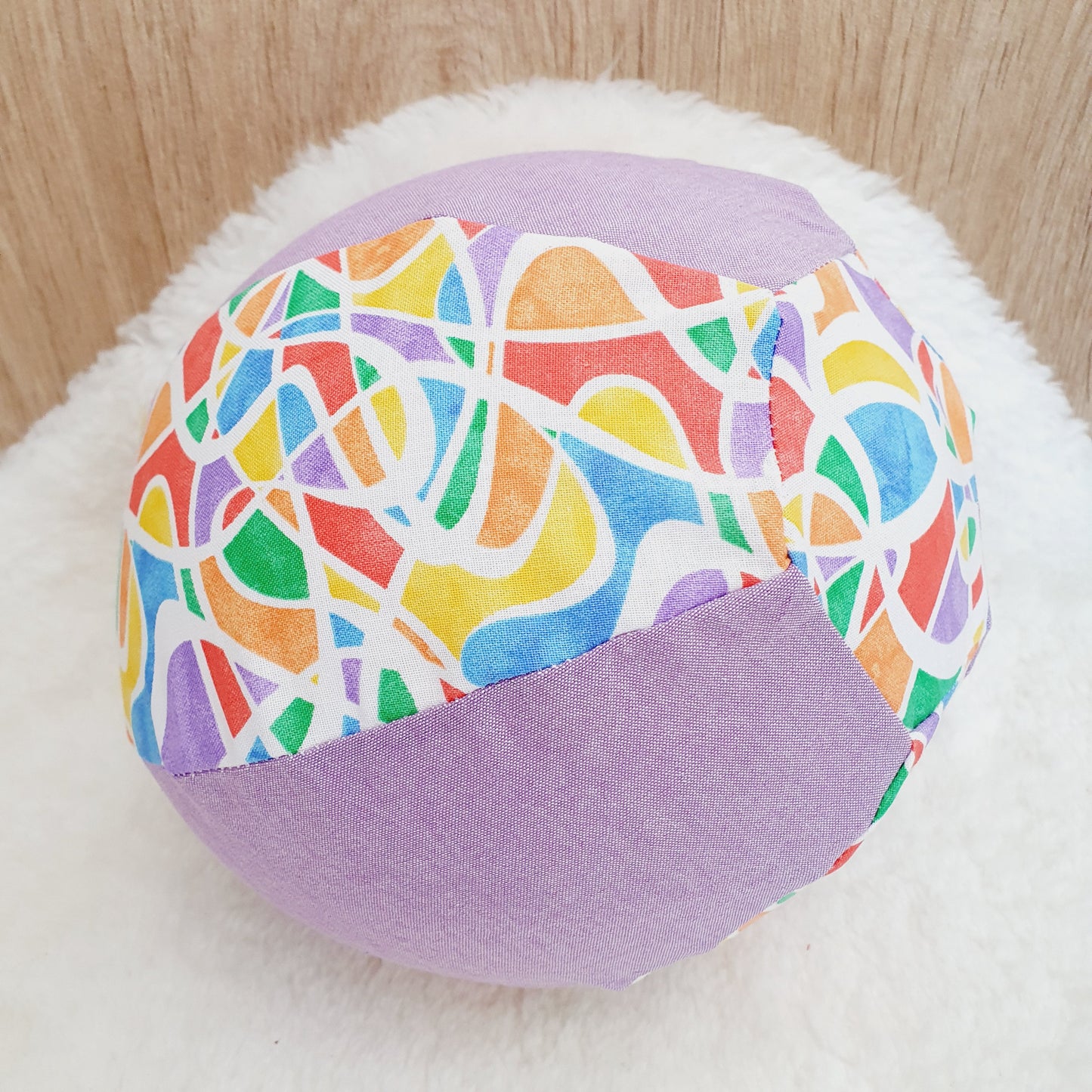 Balloon Ball Cover - Balloon Balls - Handmade Fabric Balloon Cover - GEOMETRIC
