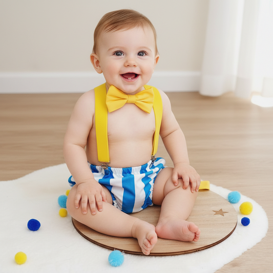 Boys Cake Smash Outfit, Size 1