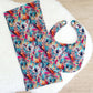 KOALA Baby Bib and Burp Cloth Gift Set, Baby Shower Gift, Newborn Gift, Australian Baby Gift
