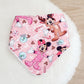 MOUSE CHRISTMAS Bandana Dribble Bib - Bamboo Backed Ultra Absorbent Bib