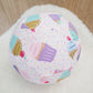 Balloon Ball Cover - Balloon Balls -  Handmade Fabric Balloon Cover - CUPCAKES