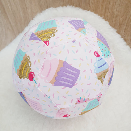 Balloon Ball Cover - Balloon Balls -  Handmade Fabric Balloon Cover - CUPCAKES