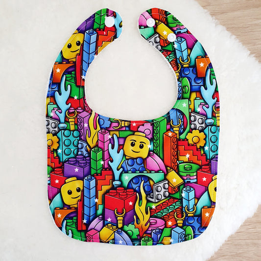 Bib, Handmade Baby Bib, Feeding Bib, Cotton / Bamboo, Ultra Absorbent