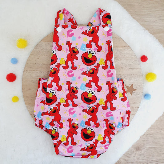 ELMO print Baby Romper, Size 0