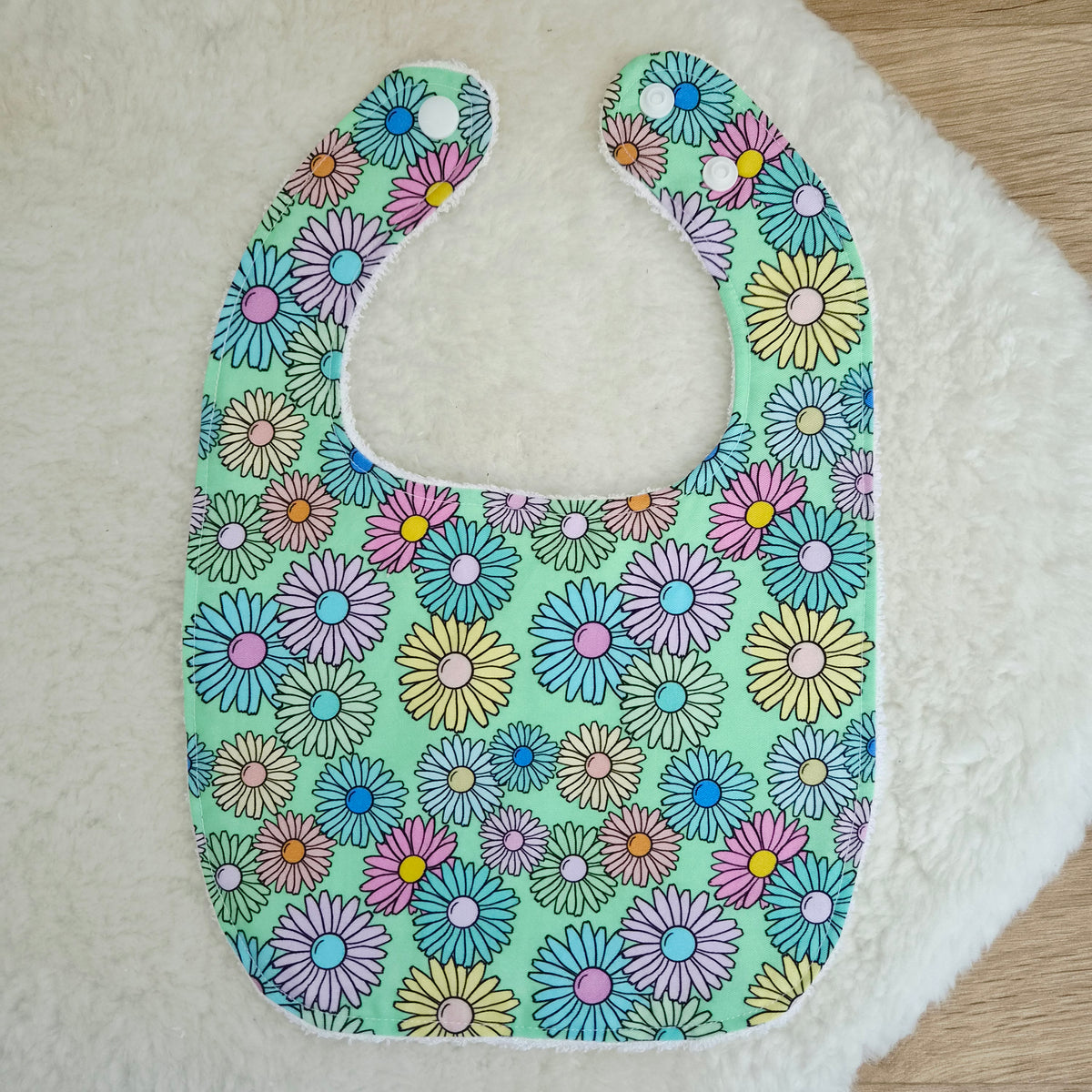 Bib, Handmade Baby Bib, Feeding Bib, Cotton / Bamboo, Ultra Absorbent