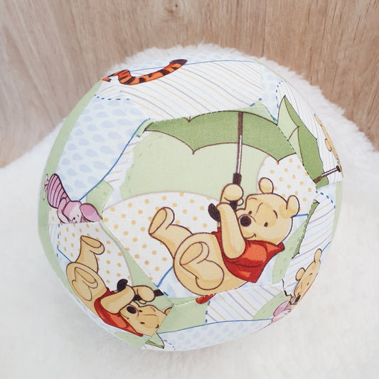 Balloon Ball Cover - Balloon Balls -  Handmade Fabric Balloon Cover - POOH print