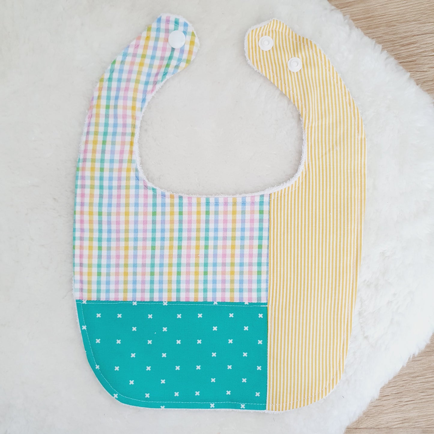 Bib, Handmade Baby Bib, Feeding Bib, Cotton / Bamboo, Ultra Absorbent