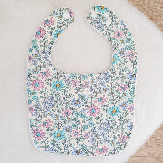 Bib, Handmade Baby Bib, Feeding Bib, Cotton / Bamboo, Ultra Absorbent