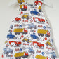 Baby / Toddler Overalls, Short Leg Romper, Size 1