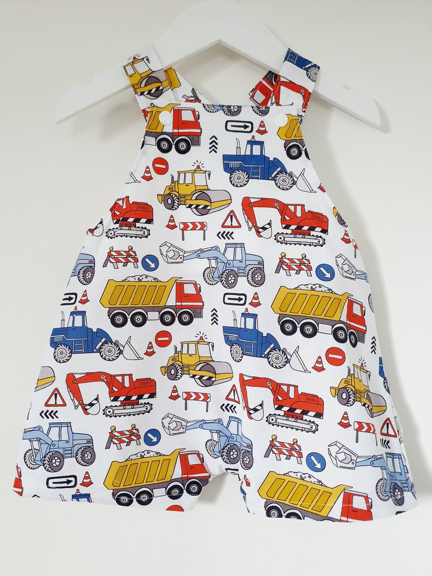 Baby / Toddler Overalls, Short Leg Romper, Size 1