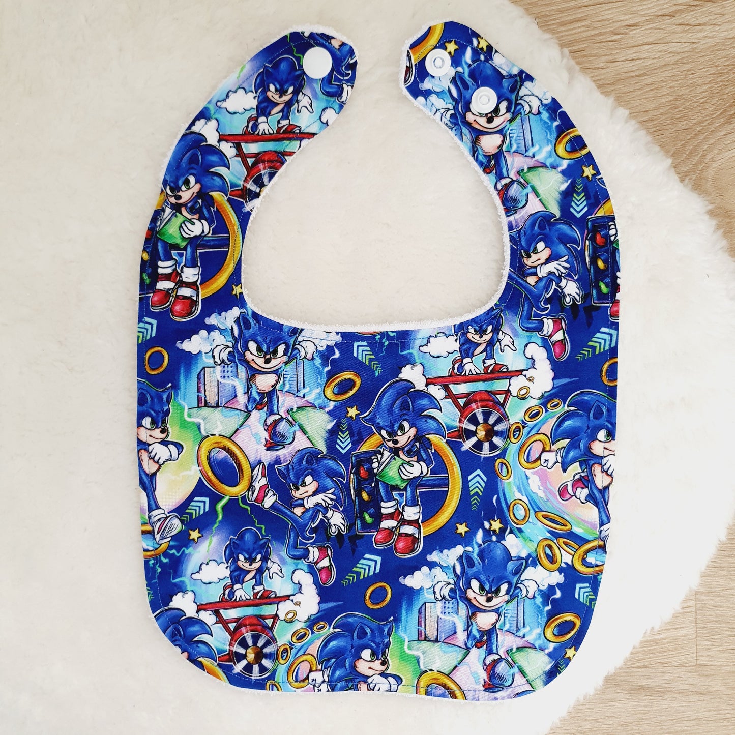 Bib, Handmade Baby Bib, Feeding Bib, Cotton / Bamboo, Ultra Absorbent