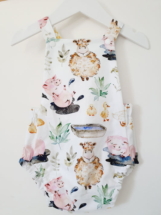 Baby / Toddler Handmade Romper, Size 0