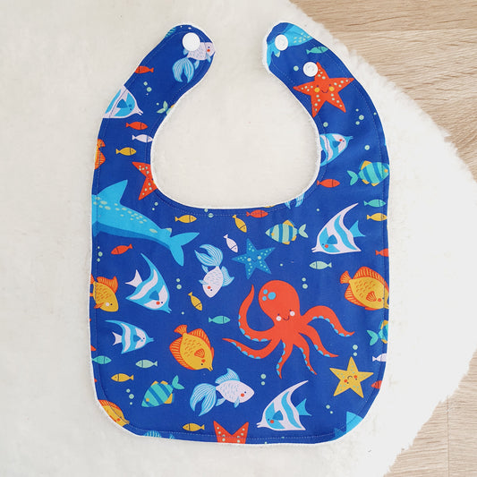 Bib, Handmade Baby Bib, Feeding Bib, Cotton / Bamboo, Ultra Absorbent