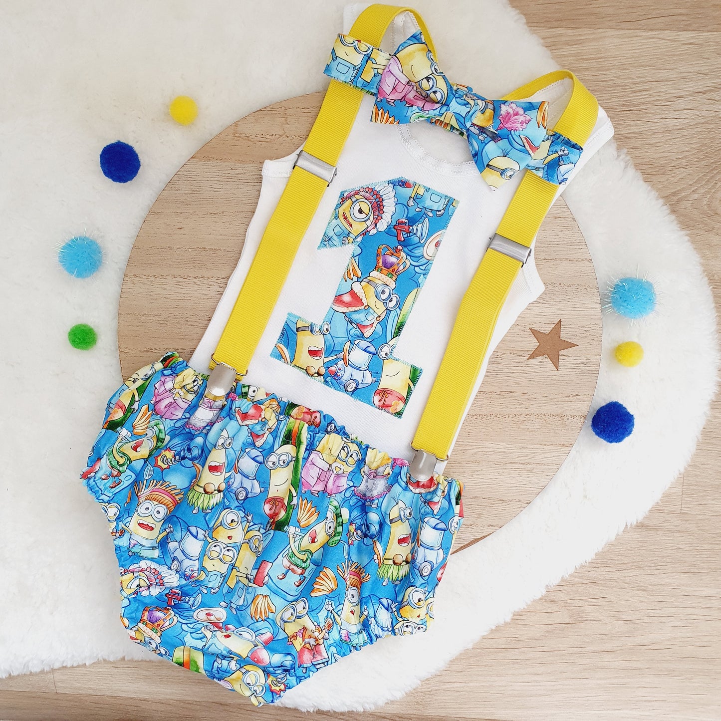 Boys 1st Birthday Outfit, Size 1