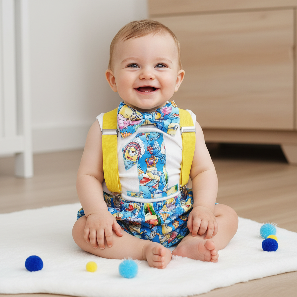 Boys 1st Birthday Outfit, Size 1