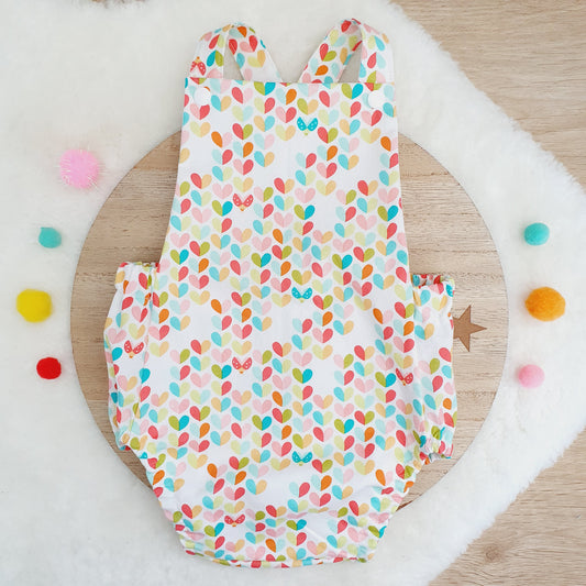 LOVE BUGS Baby Romper, Size 0
