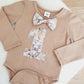 Boys 1st Birthday Long Sleeve Bodysuit, Size 2, Koala