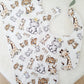 JUNGLE BABIES Baby Bib and Burp Cloth Gift Set, Baby Shower Gift, Newborn Gift, Baby Gift