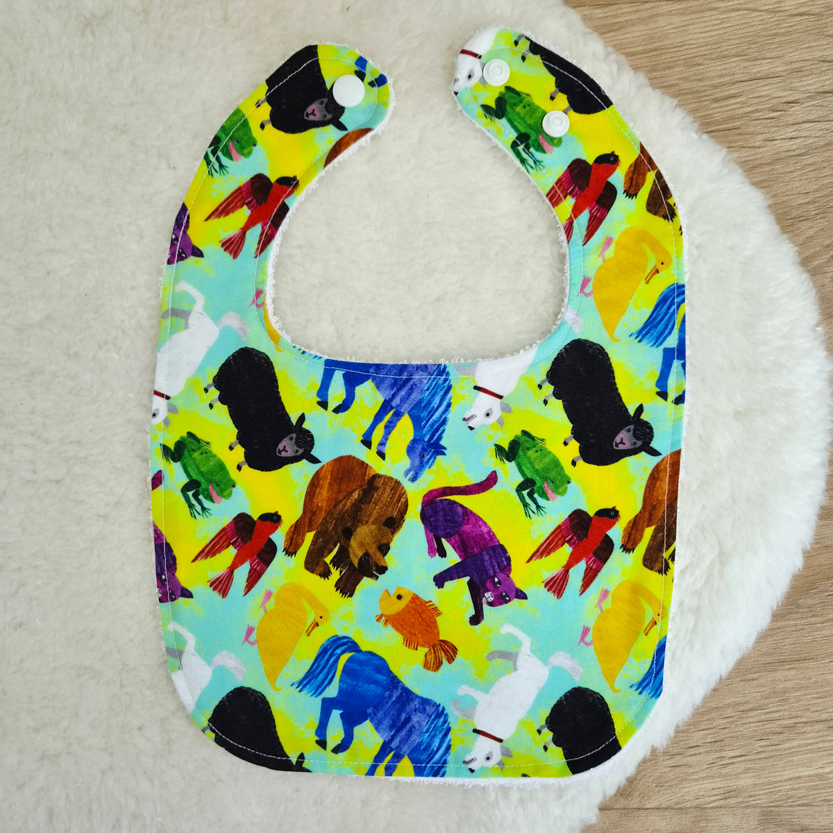 Bib, Handmade Baby Bib, Feeding Bib, Cotton / Bamboo, Ultra Absorbent